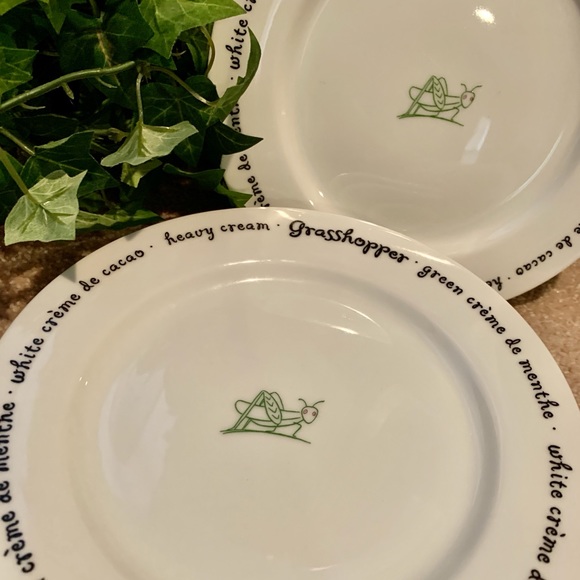 Pottery Barn Dining Pottery Barn 6 Bar Lingo Plates